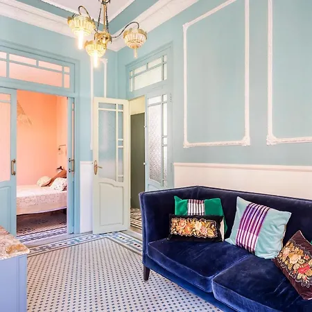 شقة Casa Rosario Cabanyal Flat Near The Beach, High End *