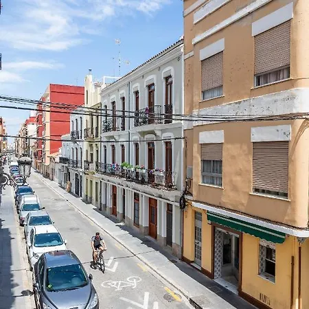 شقة Casa Rosario Cabanyal Flat Near The Beach, High End فالنسيا