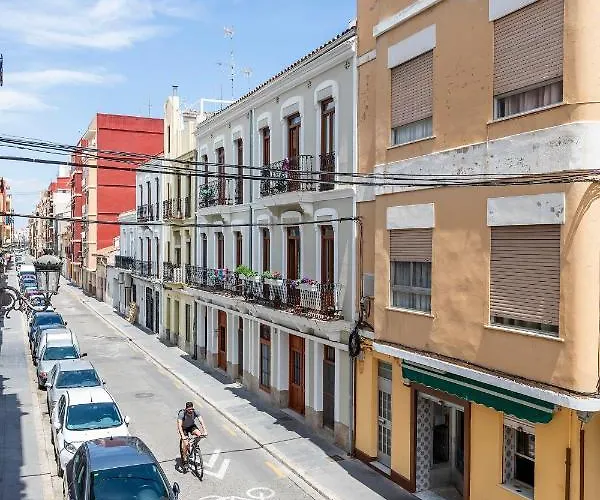 Apartament Casa Rosario Cabanyal Flat Near The Beach, High End Walencja